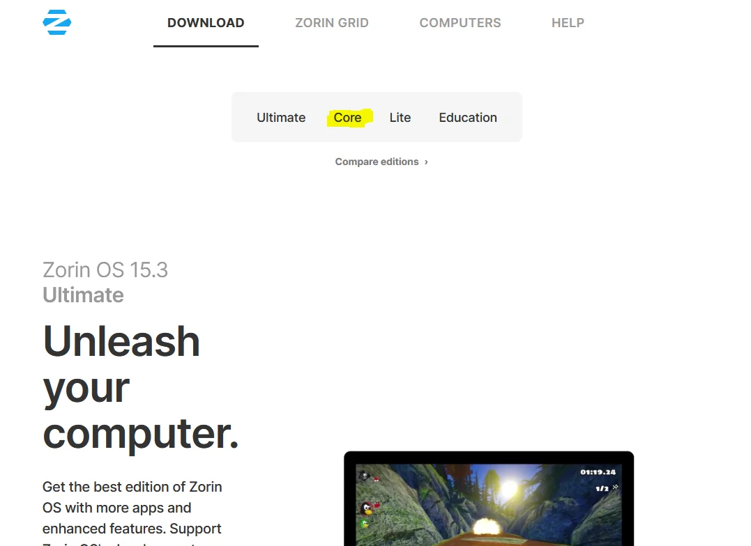 zorin os download