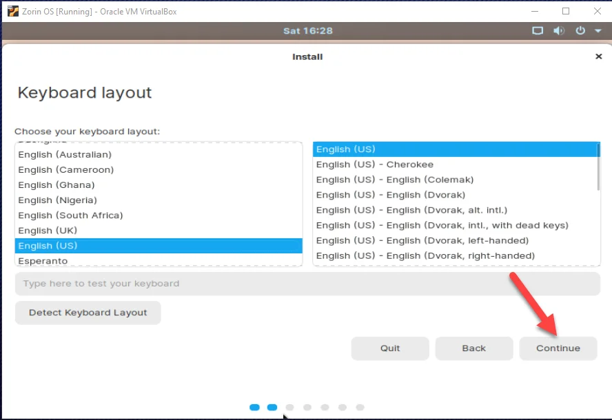 zorin os setup 2