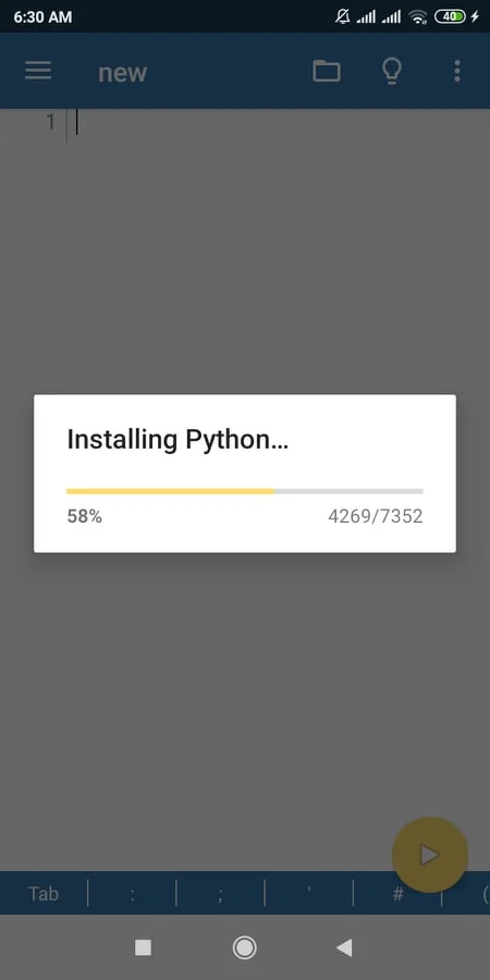 Python Install on android