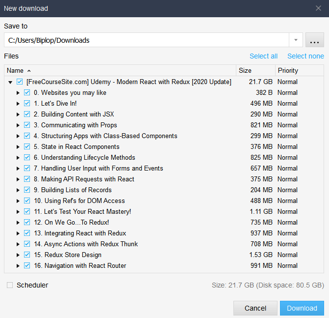 torrent download with fdm