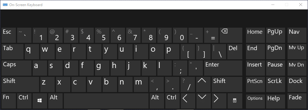 ১০টি উইন্ডোজ ১০ টিপস এন্ড ট্রিক্স 2021। 8 On-Screen Keyboard