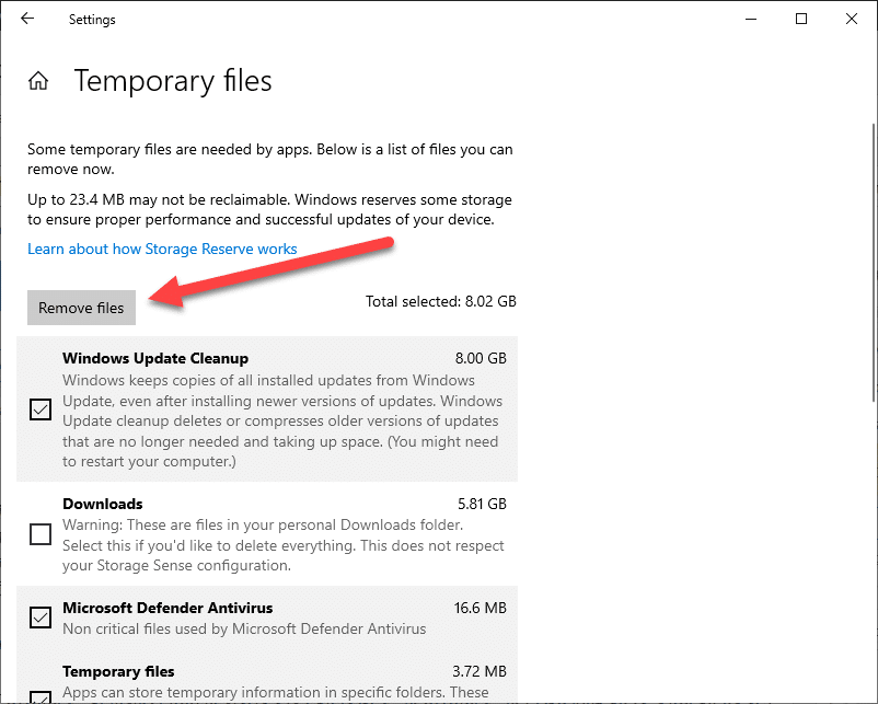 ১০টি উইন্ডোজ ১০ টিপস এন্ড ট্রিক্স 2021। 4 temporary files delete