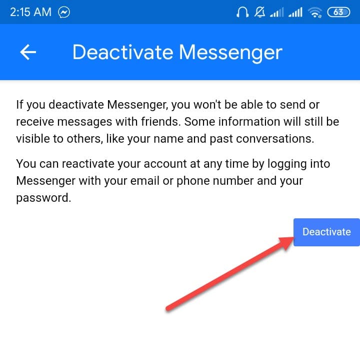 ফেসবুক ও মেসেঞ্জার ডিএক্টিভ করার নিয়ম। 8 messenger deactivation