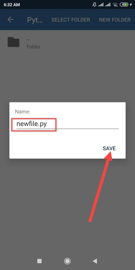 মোবাইল দিয়ে পাইথন প্রোগ্রামিং শেখার উপায়। 7 how to save python file on android