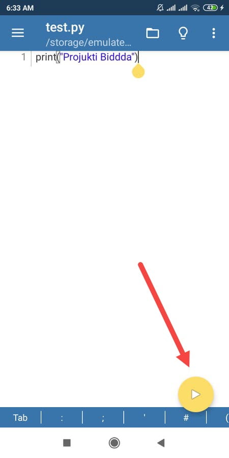 মোবাইল দিয়ে পাইথন প্রোগ্রামিং শেখার উপায়। 8 mobile python 8